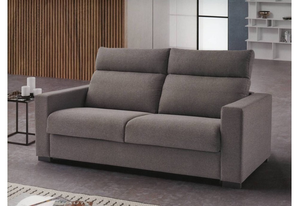 SOFA CAMA 3 PLAZAS 140*190 PROMO ESPECIAL TAPIZADO MALMO 90 GRIS